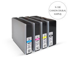 1 TAKIM Orijinal CANON PGI 2500 UYUMLU (4 Adet KARTUŞ) - Maxify IB 4050/ MB 5050 / MB5350