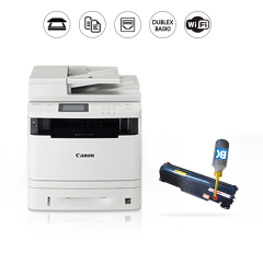 CANON MF416DW DOLAN TONERLİ HIZLI YAZICI+20.000 SAYFALIK YEDEK TONERLERİ