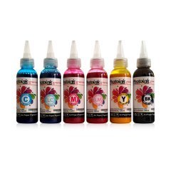 100 ml. 6 RENK  KUŞE MATBAA MÜREKKEBİ