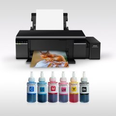 Epson L805 Photoink 6 Renk Bitmeyen Kartuşlu (1 Sayfa Renkli Baskı  0,01 TL)