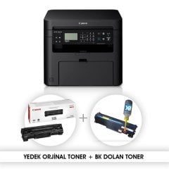 CANON MF231 YEDEK ORJİNAL TONER VE DOLAN TONERLİ LASER YAZICI