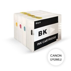 CANON PGI 2500XL UYUMLU 4 Renk Kolay Dolan Kartuşlar  (DOLU) - Maxify İB 4050/ MB 5050