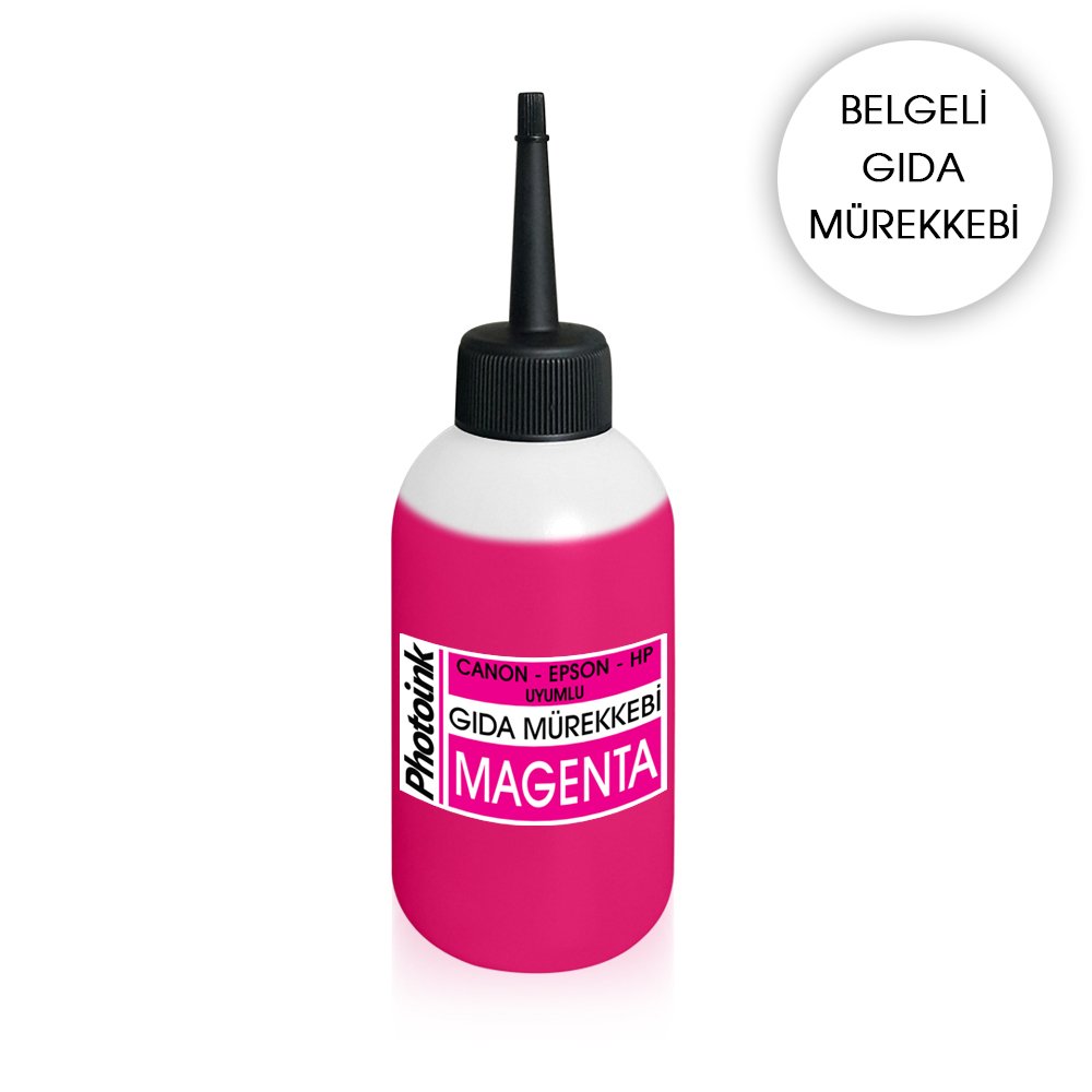 CANON / HP  UYUMLU 100 ml. KIRMIZI GIDA Mürekkebi