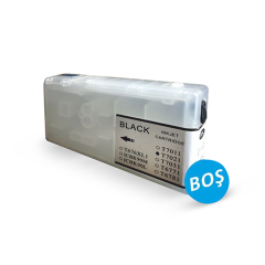 DOLU -EPSON WORKFORCE UYUMLU T7011 / T7021 / T7031XXL UYUMLU OTO RESET CHİPLİ SİYAH DOLAN KARTUŞ - WP-4015/ 4095/ 4525/ 4595/ 4515