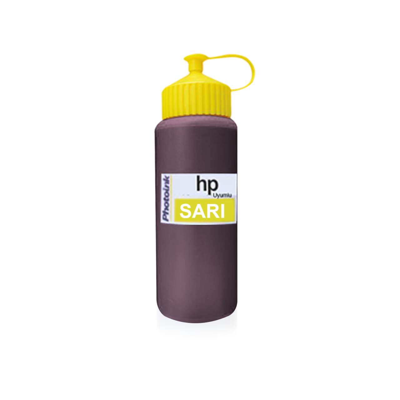 HP Tüm Model Yazıcılar için uyumlu 500 ml PIGMENT Sarı Mürekkep (PHOTOINK Akıllı Mürekkep)