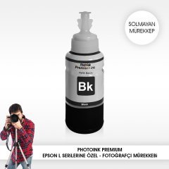 Epson uyumlu 70 ml SİYAH Solmayan Mürekkep - L800/L805/L810/L850/L1300/L1800/ l382/l386/l455/1455/L3050/L3060/L3070