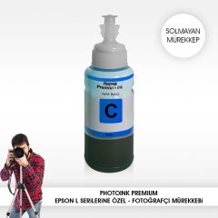 Epson uyumlu 70 ml MAVİ Solmayan Mürekkep - L800/L805/L810/L850/L1300/L1800/ l382/l386/l455/1455/L3050/L3060/L3070