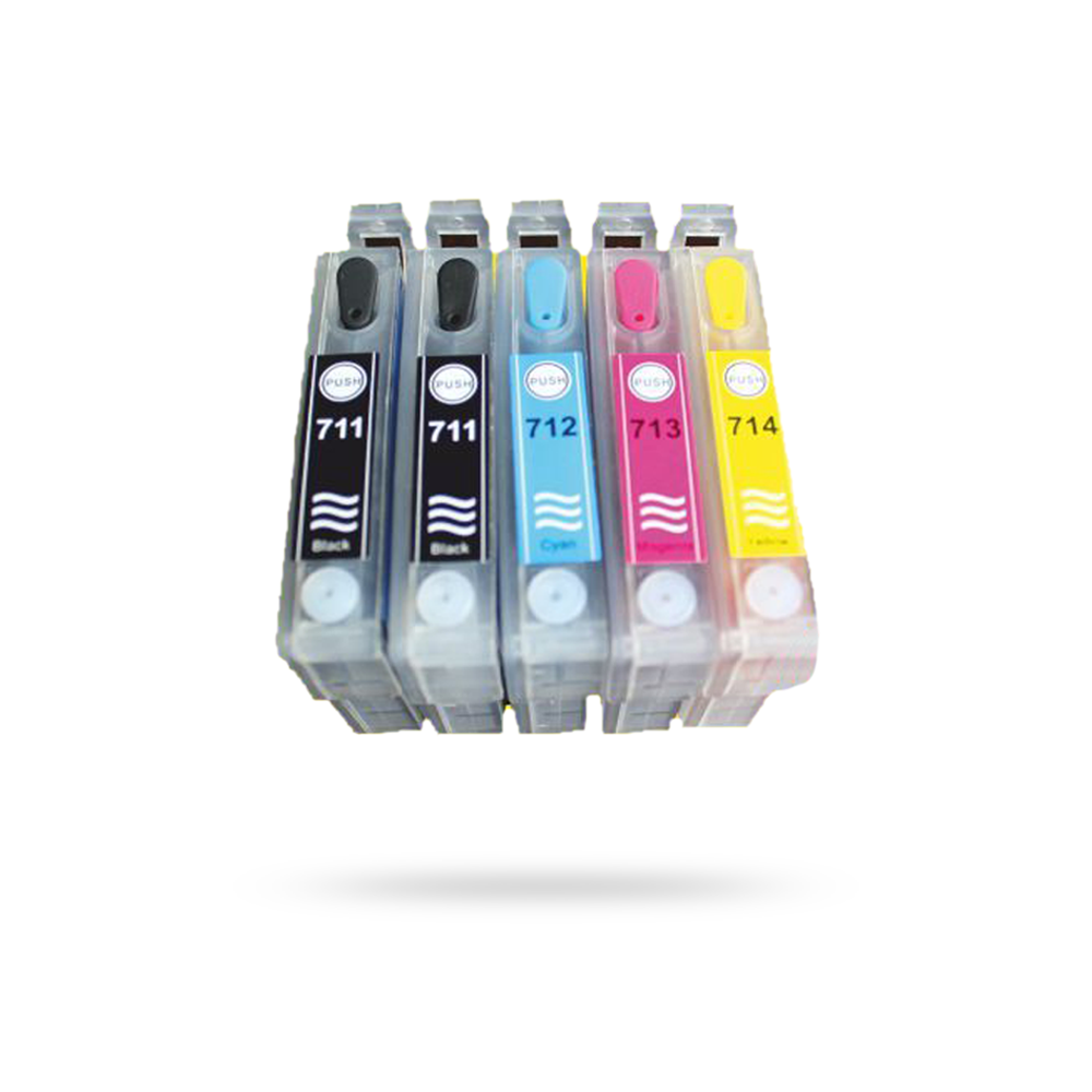 EPSON T0711H-T0711H-T1002-T1003-T1004 UYUMLU KOLAY DOLAN KARTUŞLAR (DOLU) Photoink MÜREKKEPLİ - BX310FN