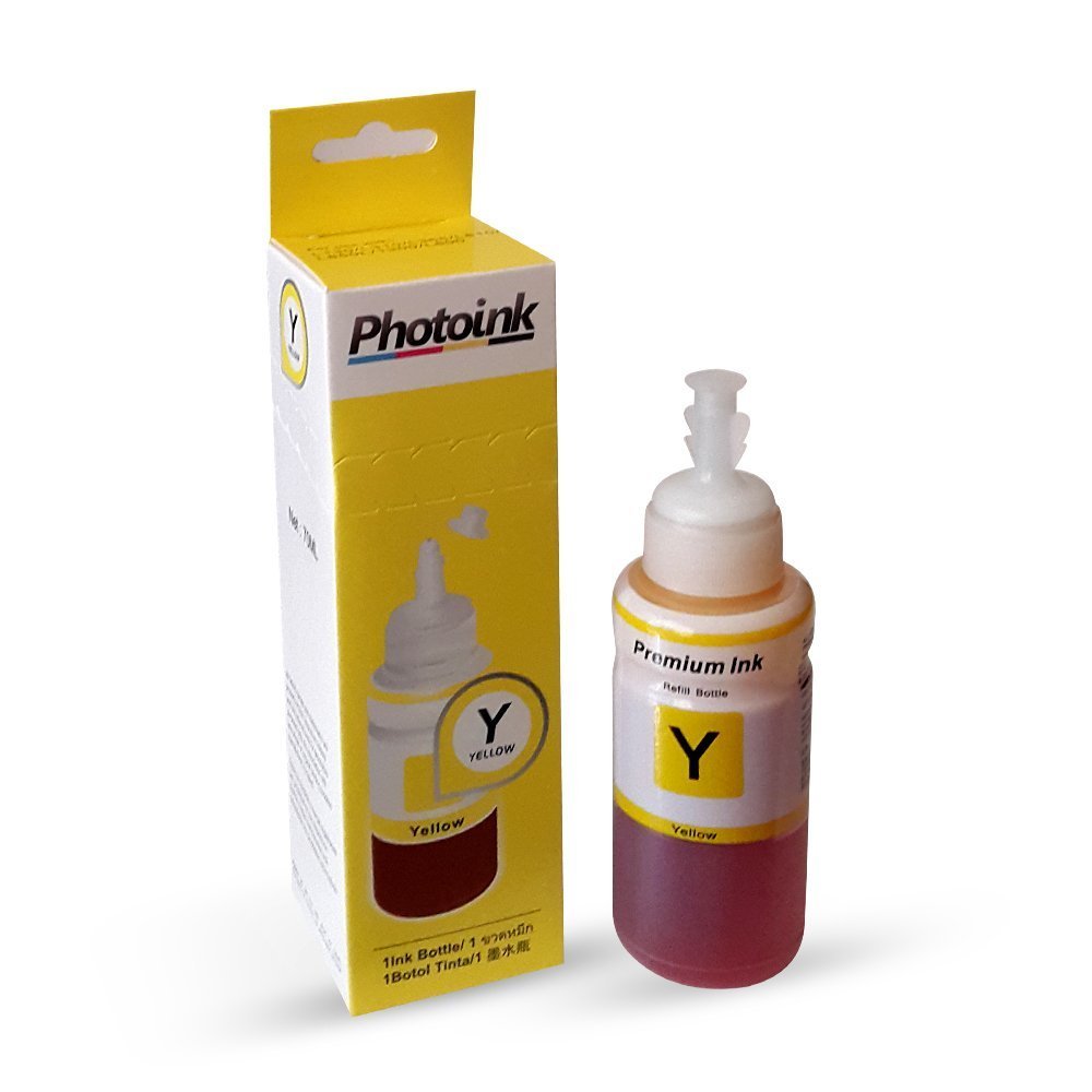 Epson T6734 uyumlu 70 ml SARI Mürekkep - KUTULU ÖZEL AMBALAJINDA PHOTOINK PLUS MÜREKKEP - L800/L805/L810/L850/L1300/L1800/ l382/l386/l455/1455/L3050/L3060/L3070