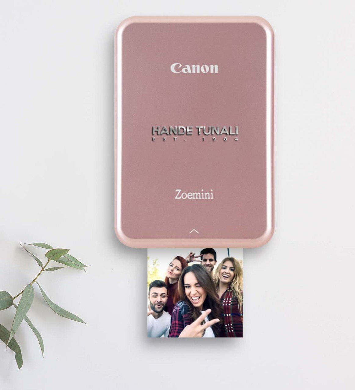 Kişiye Özel Canon Zoemini Fotoğraf Yazıcısı (Pembe Altın)