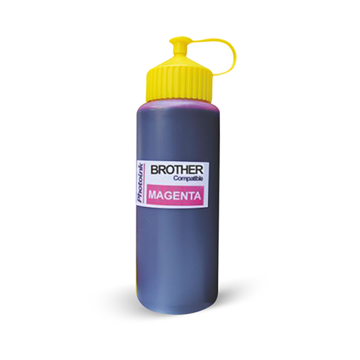 Brother Yazıcılar için uyumlu 500 ml Kırmızı Mürekkep (PHOTOINK Akıllı Mürekkep) - T300/T310/T500/T510/T800/T810/T910