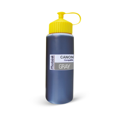 5 yada 6 Kartuşlu Canon uyumlu 500 ml Gri Mürekkep