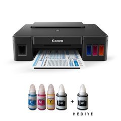 CANON UYUMLU PHOTOİNK MÜREKKEPLİ PIXMA G1411 YAZICI VE BİTMEYEN KARTUŞ SİSTEMİ