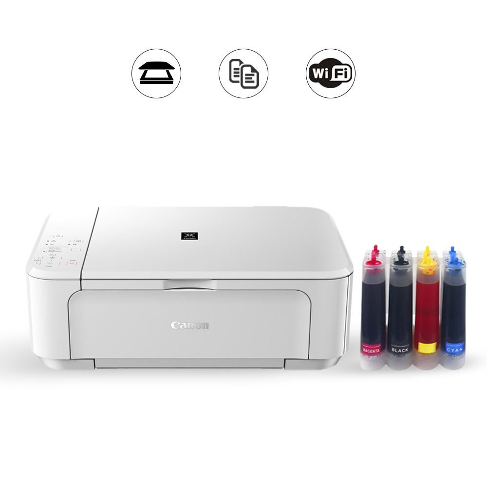 ''EFSANE YAZICI'' CANON MG3650 (BEYAZ) BİTMEYEN KARTUŞ SİSTEMİ
