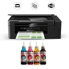 Epson COLOR TANK ITS L3060 Kuşe Mürekkepli Yazıcı 4 Renk Bitmeyen Kartuşlu