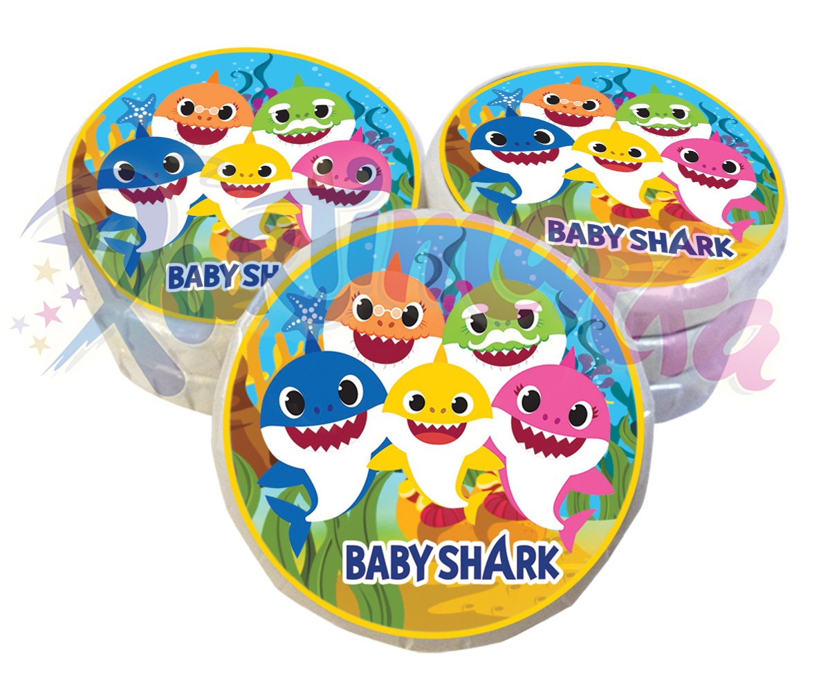 Baby Shark Partisi Hediyelik Sabunlar