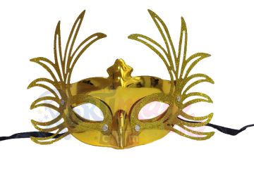 Simli Venedik Maskesi Altın