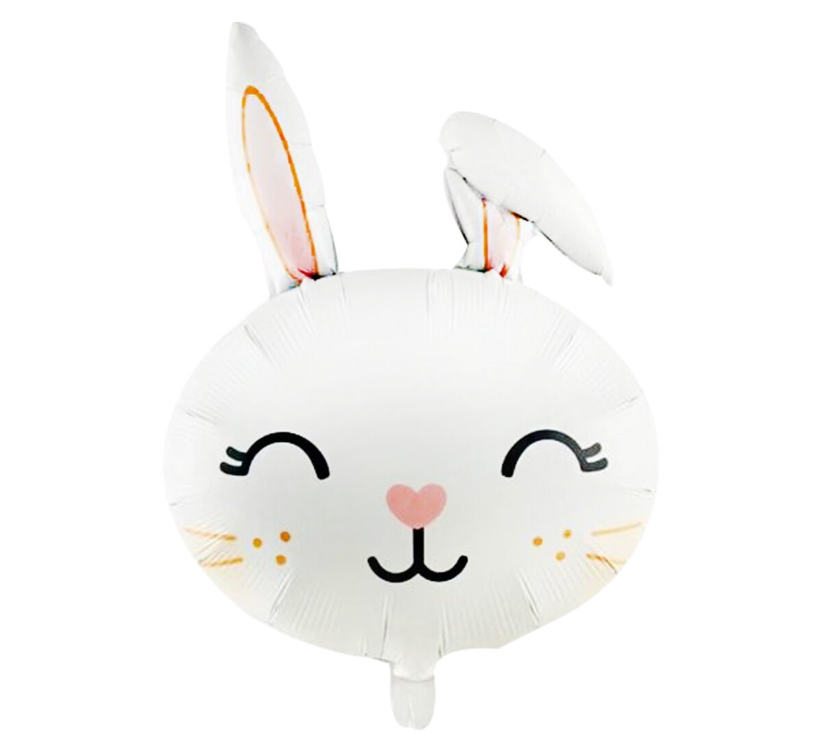 Sevimli Beyaz Tavşan Folyo Balon