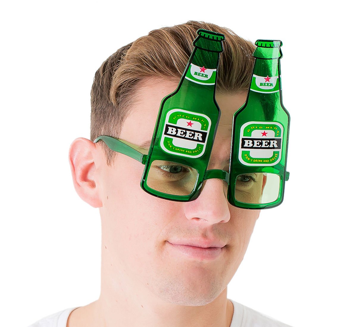 Bira Şişesi Parti Gözlüğü