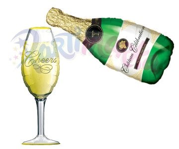 Şampanya ve Kadeh Balon Set