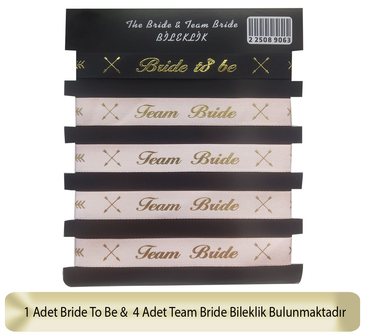 Bride To Be ve Team Bride Bileklik Modelleri