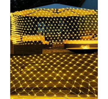 Gün Işığı Renk Ağ Perde Led Işık