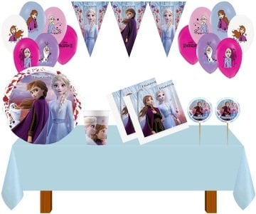 Frozen Parti Seti 16 Kişilik