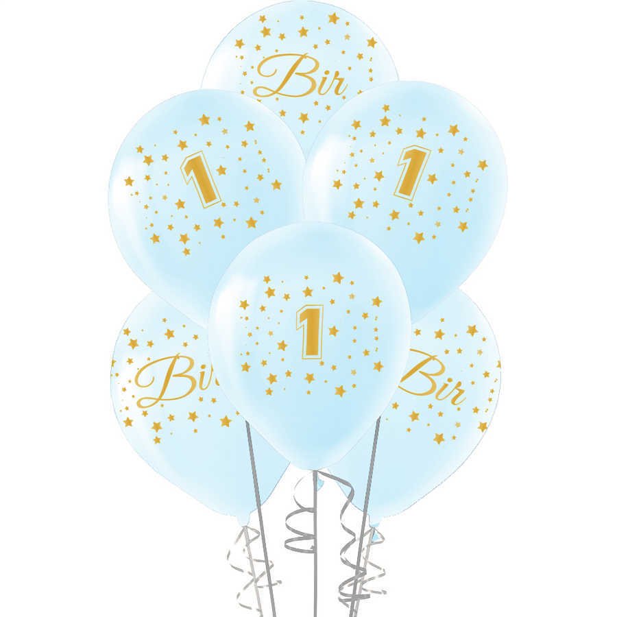 1 Yaş Doğum Günü Partisi Balonları