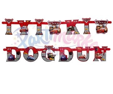 Cars Şimşek Mcqueen İyiki Doğdun Yazısı