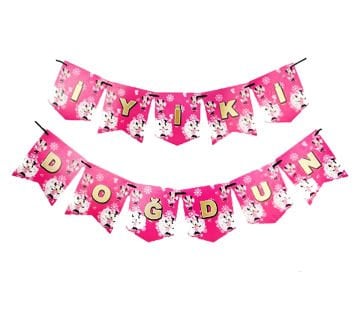 Minnie Mouse İyiki Doğdun Yazısı