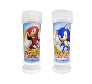 Sonic Temalı Köpük Baloncuk 2 Adet