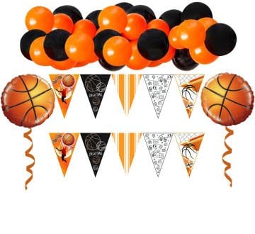 Basketbol Temalı Balon Zinciri Seti