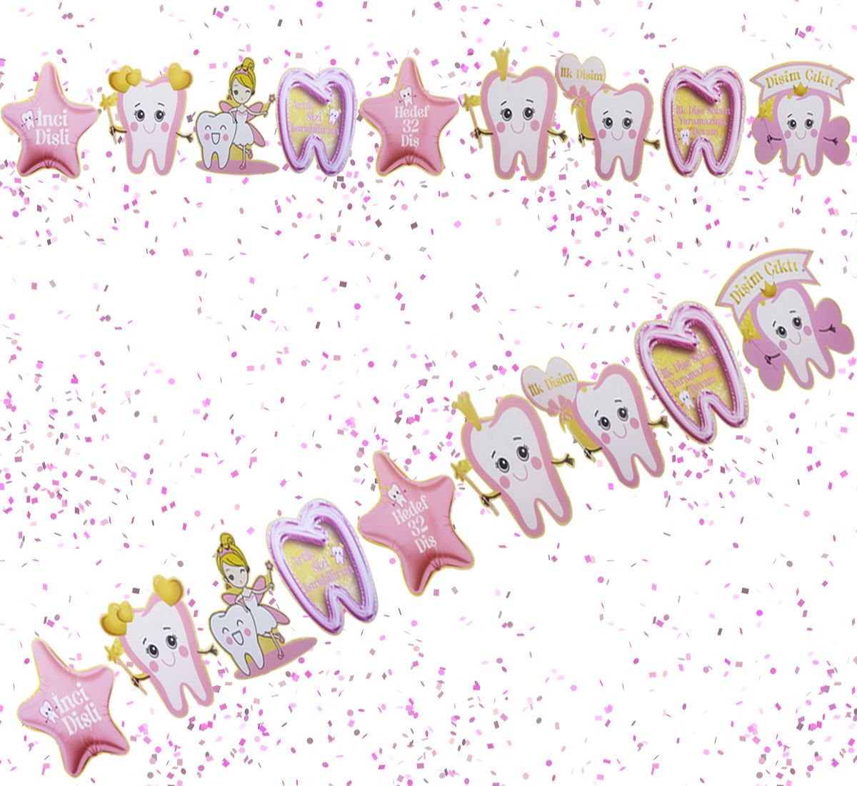 Diş Buğdayı Partisi Asma Dekor Süs
