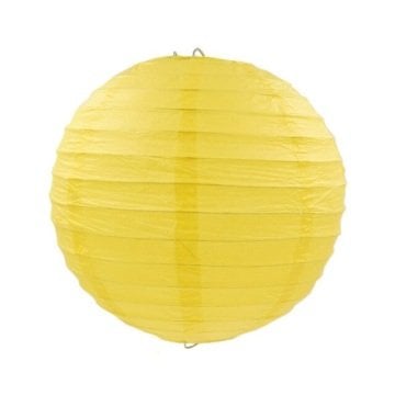 Sarı Renk Japon Kağıt Fener