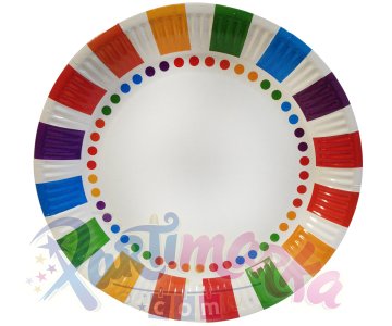 Gökkuşağı Temalı Parti Tabakları