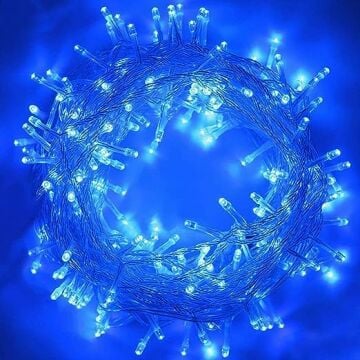 Mavi Renk Led Işık Fonksiyonlu 10 Metre