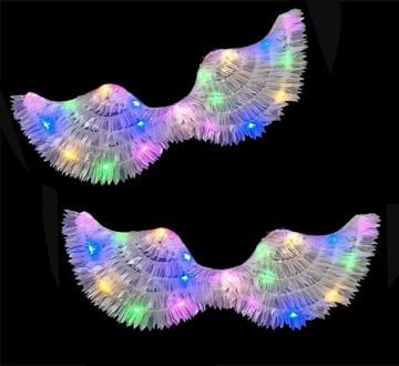 Işıklı Melek Kanadı Beyaz