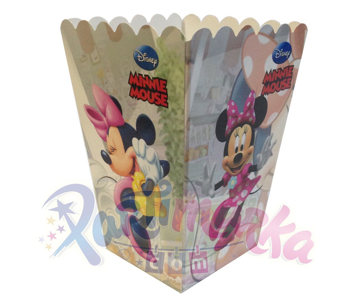 Minnie Mouse Konsepti Mısır Kutuları