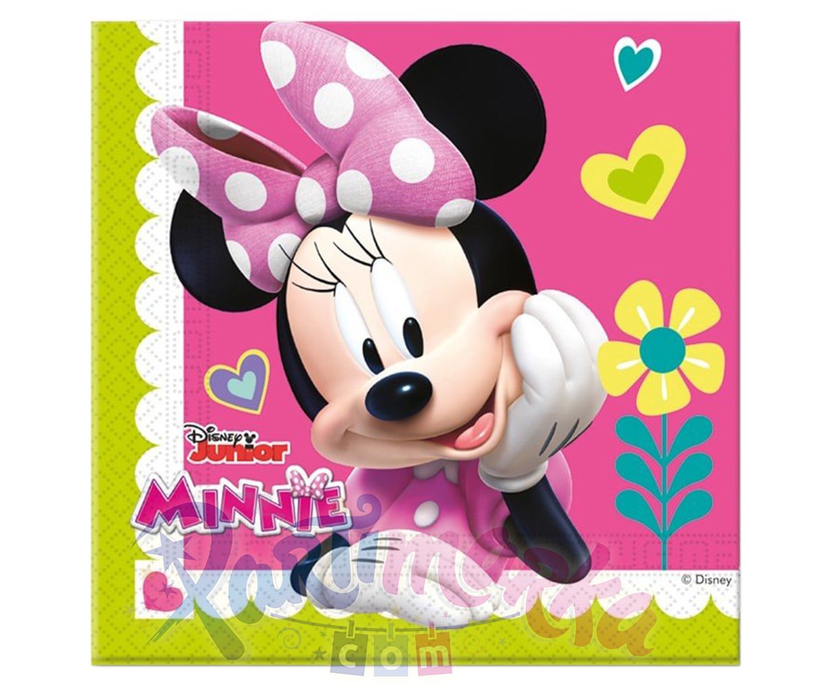 Minnie Mouse Doğum Günü Peçeteleri