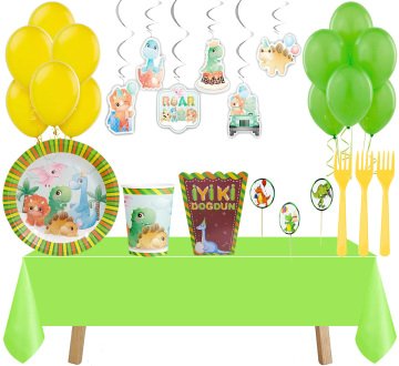 Dinazor Temalı Parti Seti 8 Kişilik
