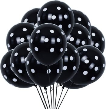 Siyah Puanlı Balon