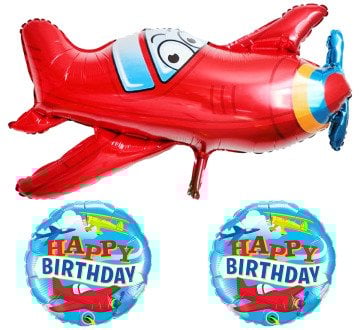 Uçak Folyo Balon Seti