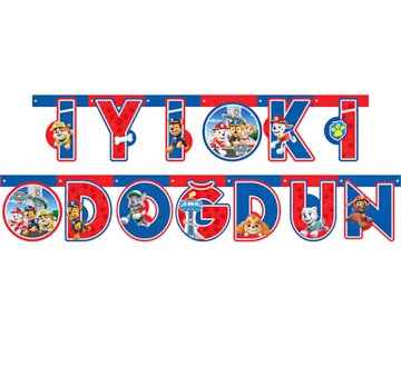 Paw Patrol İyiki Doğdun Yazısı