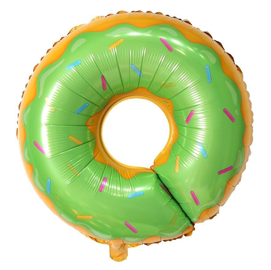 Yeşil Renk Donut Şekilli Balon