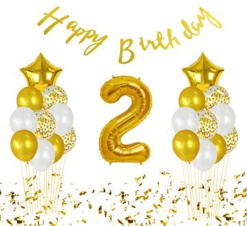 2 Yaş Temalı Balon Seti