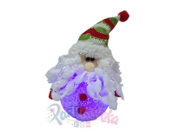 Noel Baba Işıklı Maskot Süs