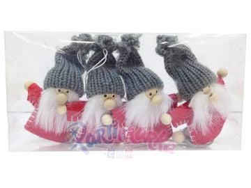 Yılbaşı Çam Ağacı Süslemeleri Noel Baba Asma Süs