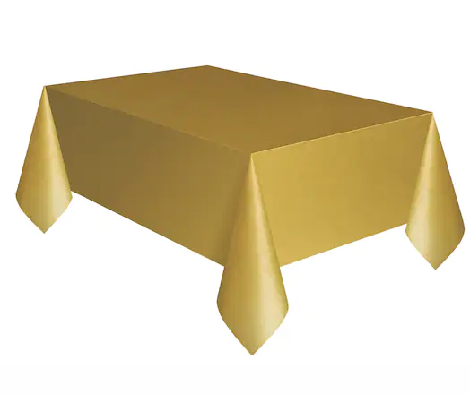 Altın Renk Masa Örtüsü