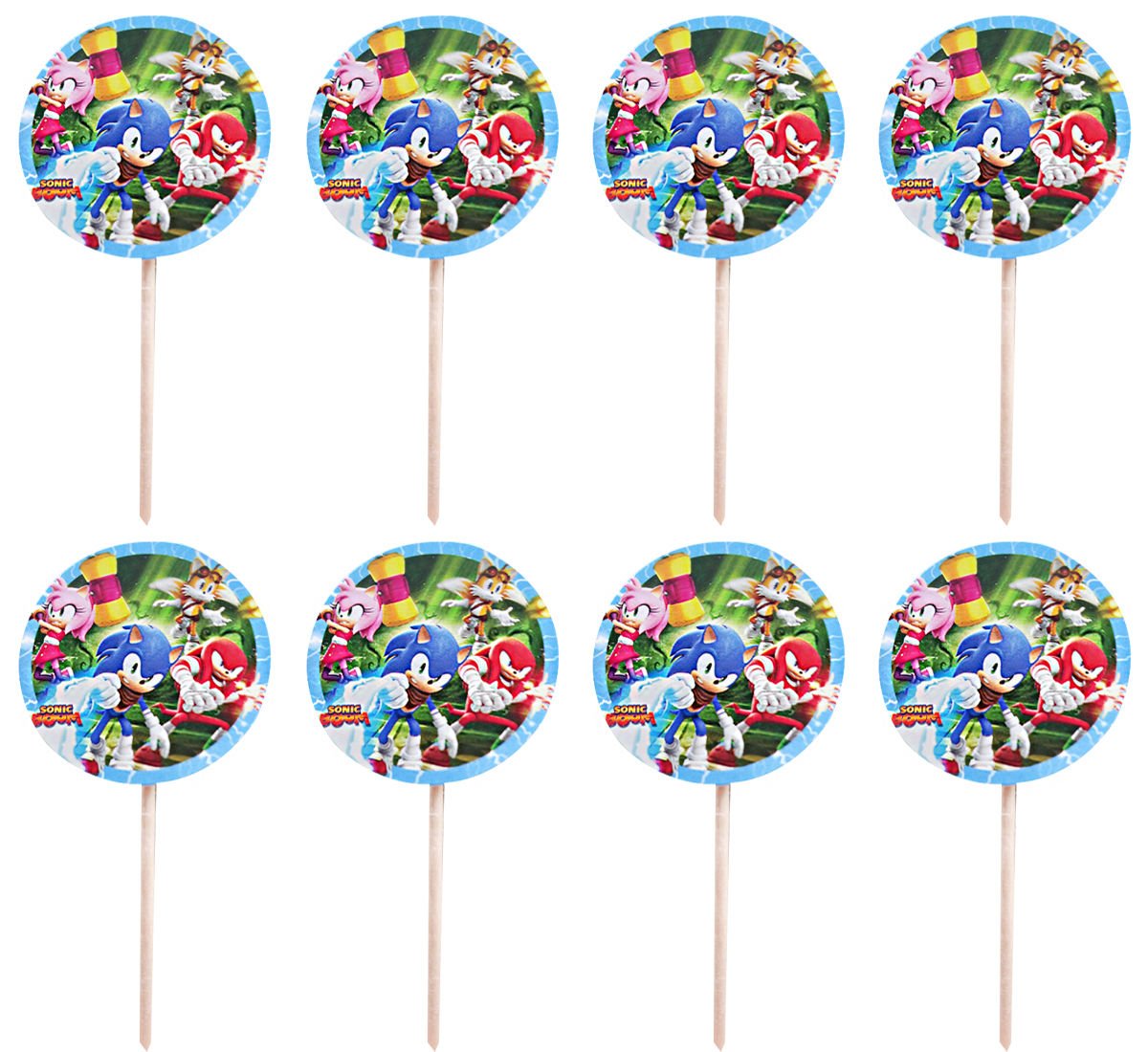 Sonic Doğum Günü Partisi Kürdanları