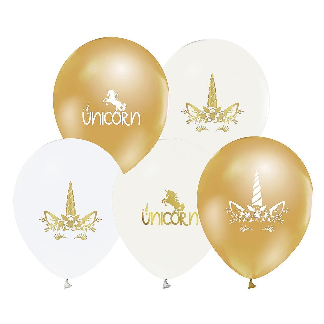 Unicorn Baskılı Balonlar 8 Adet